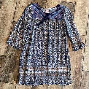 Flying Tomato Multicolor Boho Midi dress